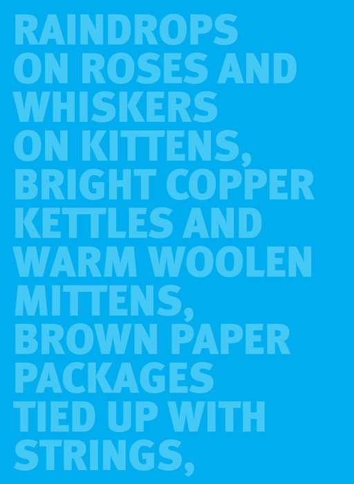 These are a few of my favorite things