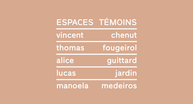 Espaces Témoins - Galerie Praz-Delavallade