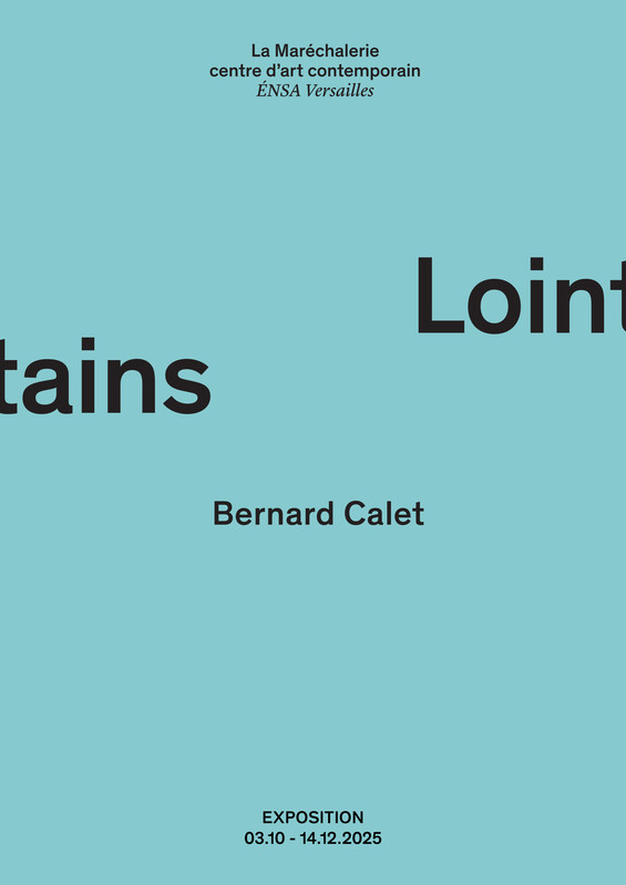 Bernard Calet - La Maréchalerie