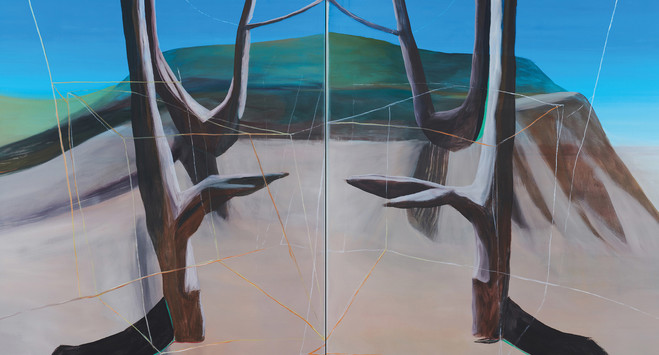 Marc Desgrandchamps - Galerie Lelong & Co. Matignon