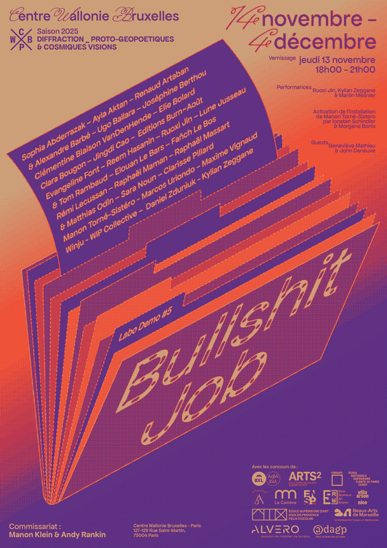 Bullshit Job - Centre Wallonie–Bruxelles