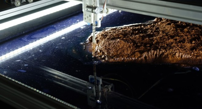 Miguel Miceli, Installation Beach Machine — Mana Island - Centre Wallonie–Bruxelles