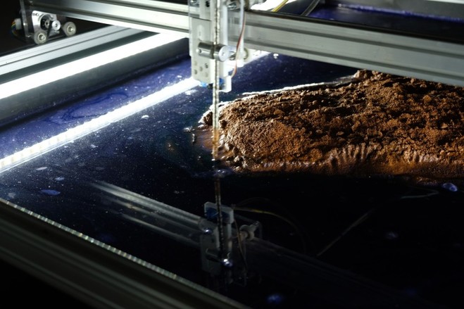 Miguel Miceli, Installation Beach Machine — Mana Island - Centre Wallonie–Bruxelles