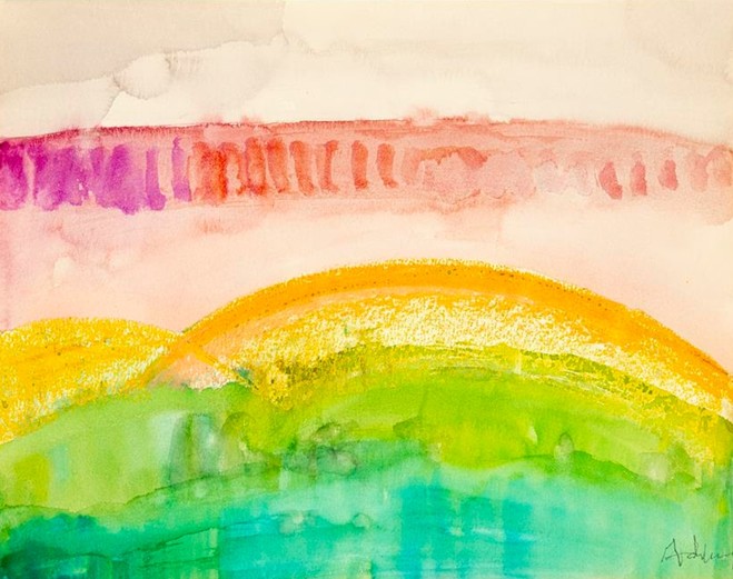 Etel Adnan - Galerie Lelong & Co. Matignon