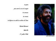 Hommage à Rabah Belamri - Berthet – Aittouarès Gallery