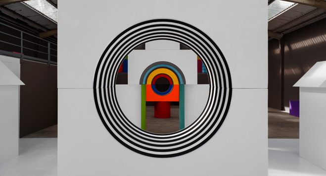 Daniel Buren - Galleria Continua / Les Moulins