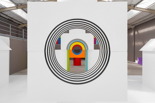 Daniel Buren - Galleria Continua / Les Moulins