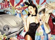 Meyer hello mr. chamberlain 200 8  l auf leinwand 150x210cm original grid