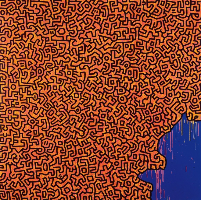 Keith Haring — The political Line — Exhibition — Slash Paris