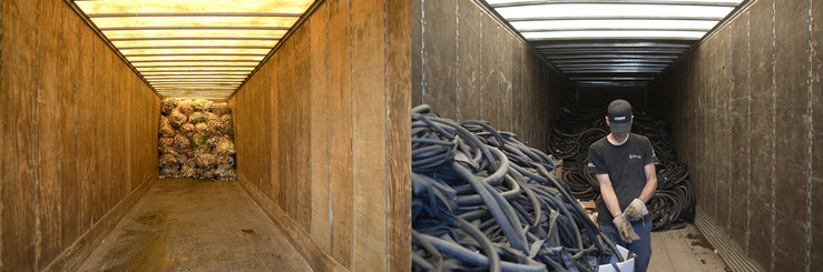 Olga Kisseleva, Double Vie, série 2008-2013 Infiltration, 2013, avec David Champagne — Vidéo Diptyque