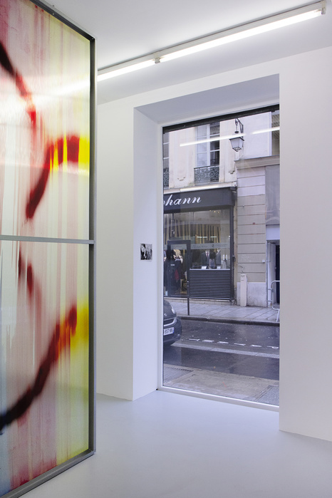 Vue de l’exposition Seuil critique, solo show, Galerie Alain Gutharc, Paris