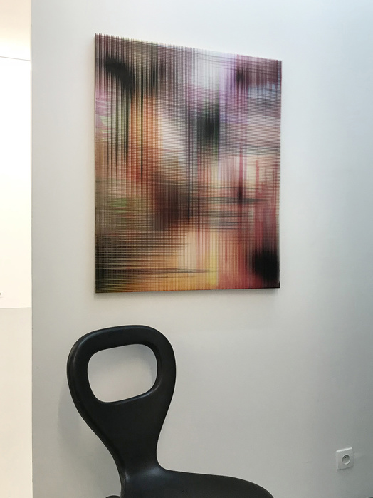 Vue de l’exposition Seuil critique, solo show, Galerie Alain Gutharc, Paris