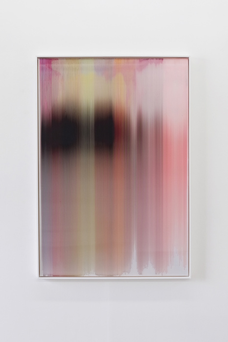 Vue de l’exposition Order & Vertigo, duo show avec Derrick Velasquez, Galerie Carvalho Park, New York