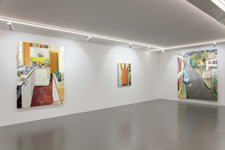 Vue de l’exposition Mathieu Cherkit, Always on My Mind, galerie Xippas, Paris, 2025