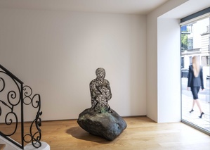 Vue de l’exposition Jaume Plensa, 5 rêves, 5 désirs, Galerie Lelong, Paris, 2025