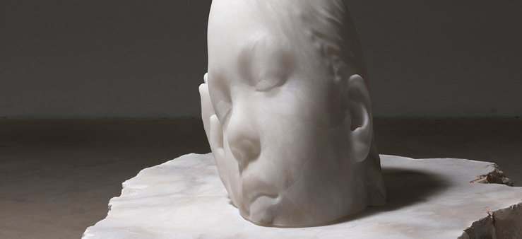 Vue de l’exposition Jaume Plensa, 5 rêves, 5 désirs, Galerie Lelong, Paris, 2025