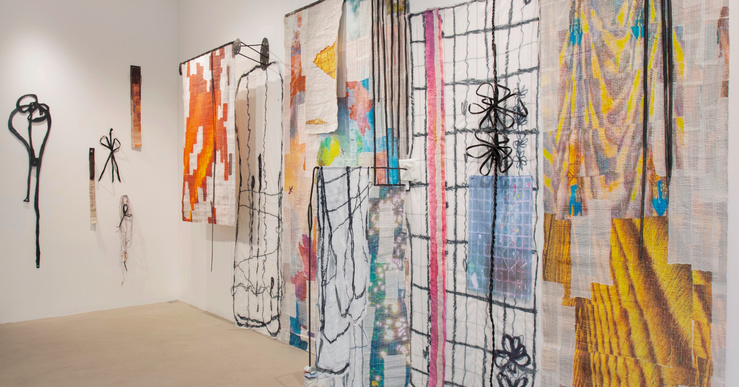 Vue de l’exposition Pauline-Rose Dumas, Studio Everywhere