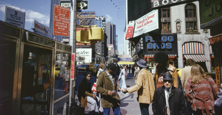 Joel Meyerowitz, New York City, 1976 (Détail) — Tirage pigmentaire sur papier Canson