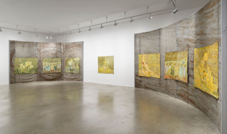 Vue de l’exposition Kathia St. Hilaire The Vocals of The Chaotic Burst, galerie Perrotin, Paris, 2026