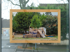 Vue de l’exposition Antoine Bertron, Terrains en partage, Pontault-Combault, 2026
