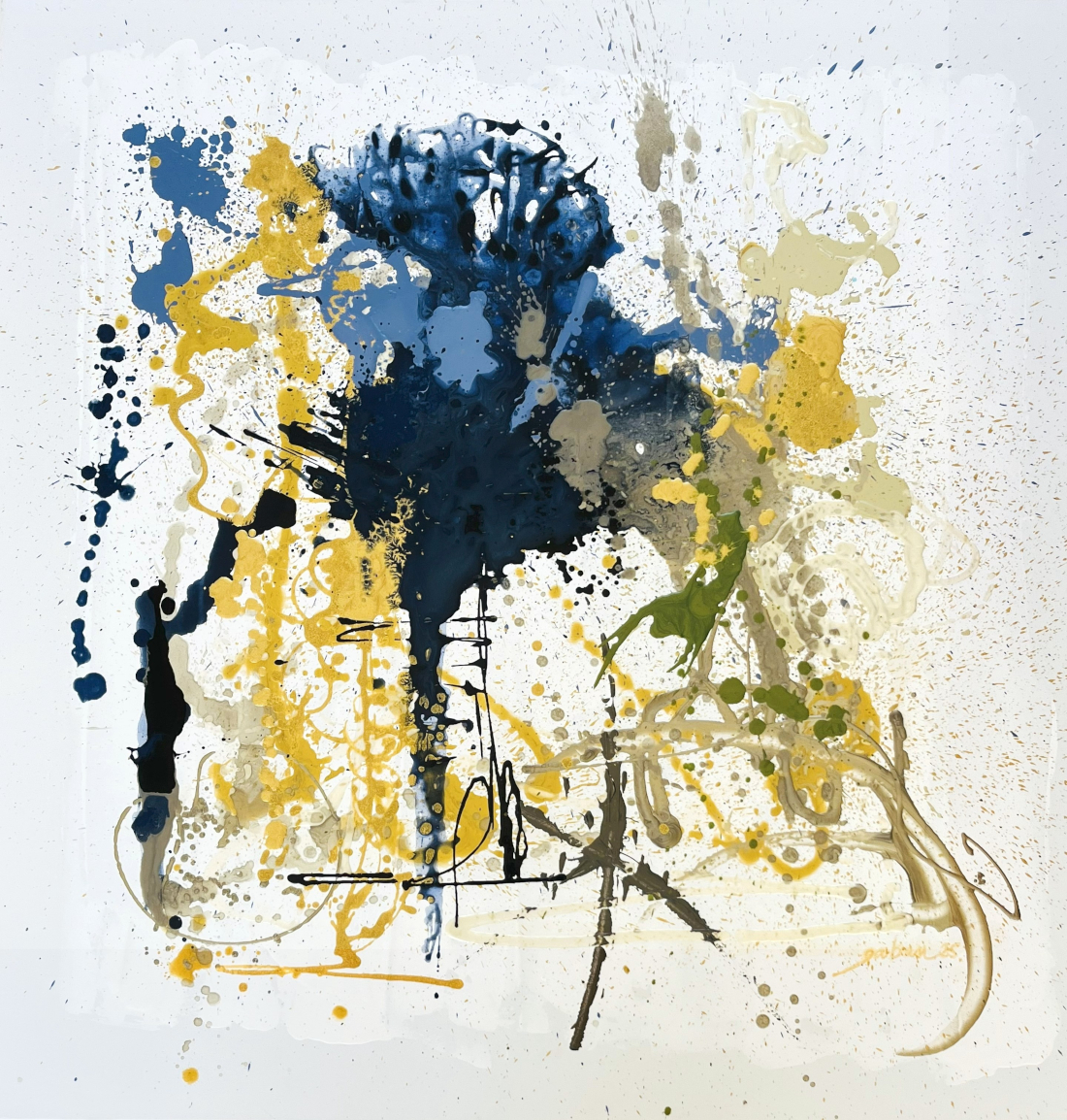 Gaban art artiste peinture 3 original