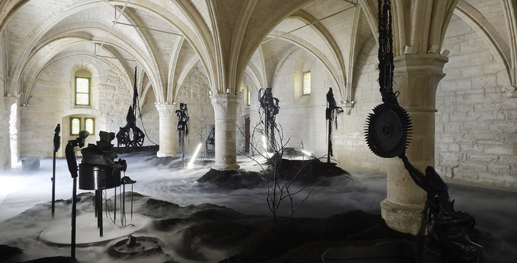 Yosra Mojtahedi, Diyâr, vue de l’exposition Inkarna, les métamorphoses du sacré