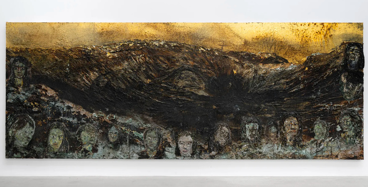 Vue de l’exposition Anselm Kiefer, Nymphäum, galerie Thaddaeus Ropac, Pantin, 2026