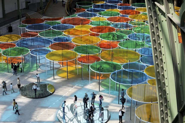 Photo souvenir excentriques travail in situ monumenta 2012 grand palais paris mai juin 1 medium